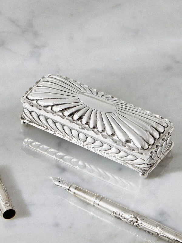 Antique and Vintage - 1894 Small Sterling Box - Silver - ABASK