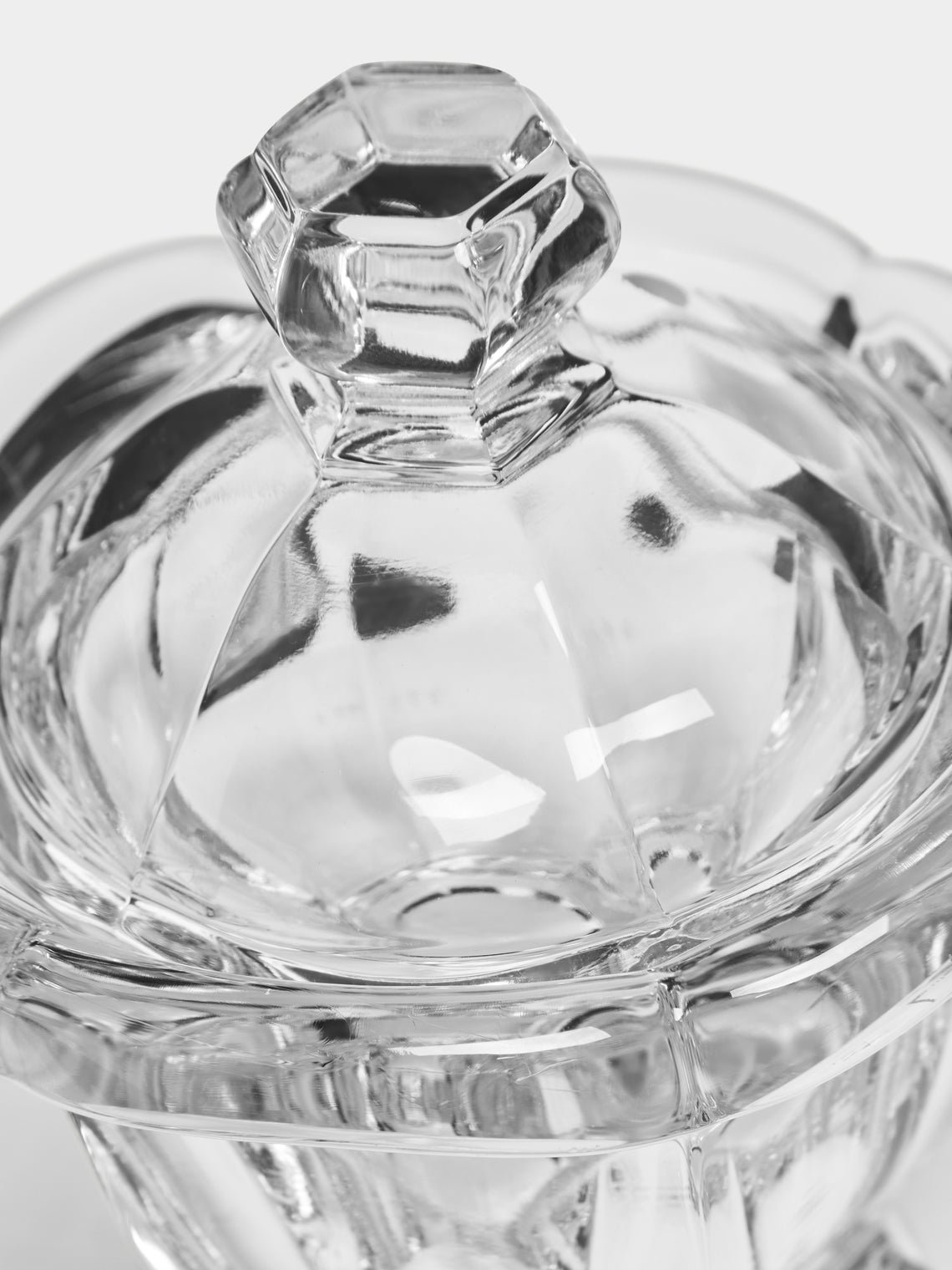 Antique and Vintage - 1950s Baccarat Crystal Sugar Bowl -  - ABASK