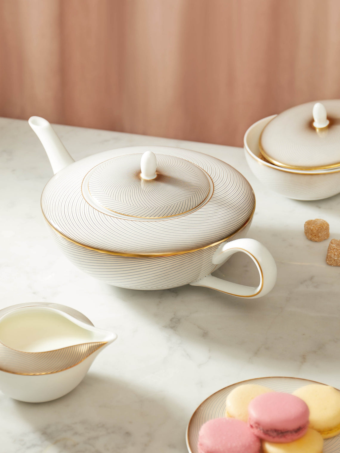 Raynaud - Oskar Coffee & Tea Porcelain Collection - Gold - ABASK