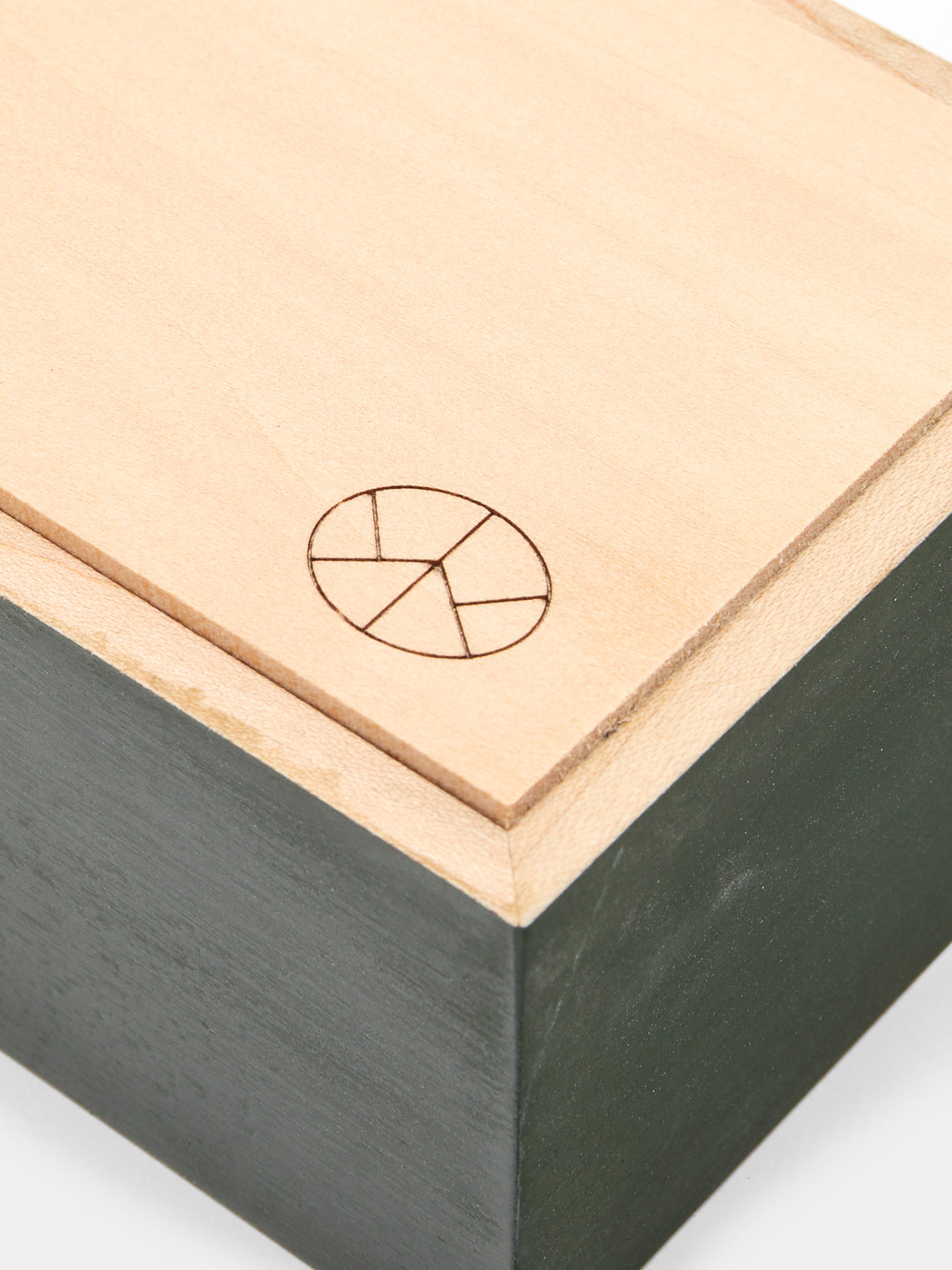 Matthew Kenney - Wood Small Desk Tidy - Green - ABASK