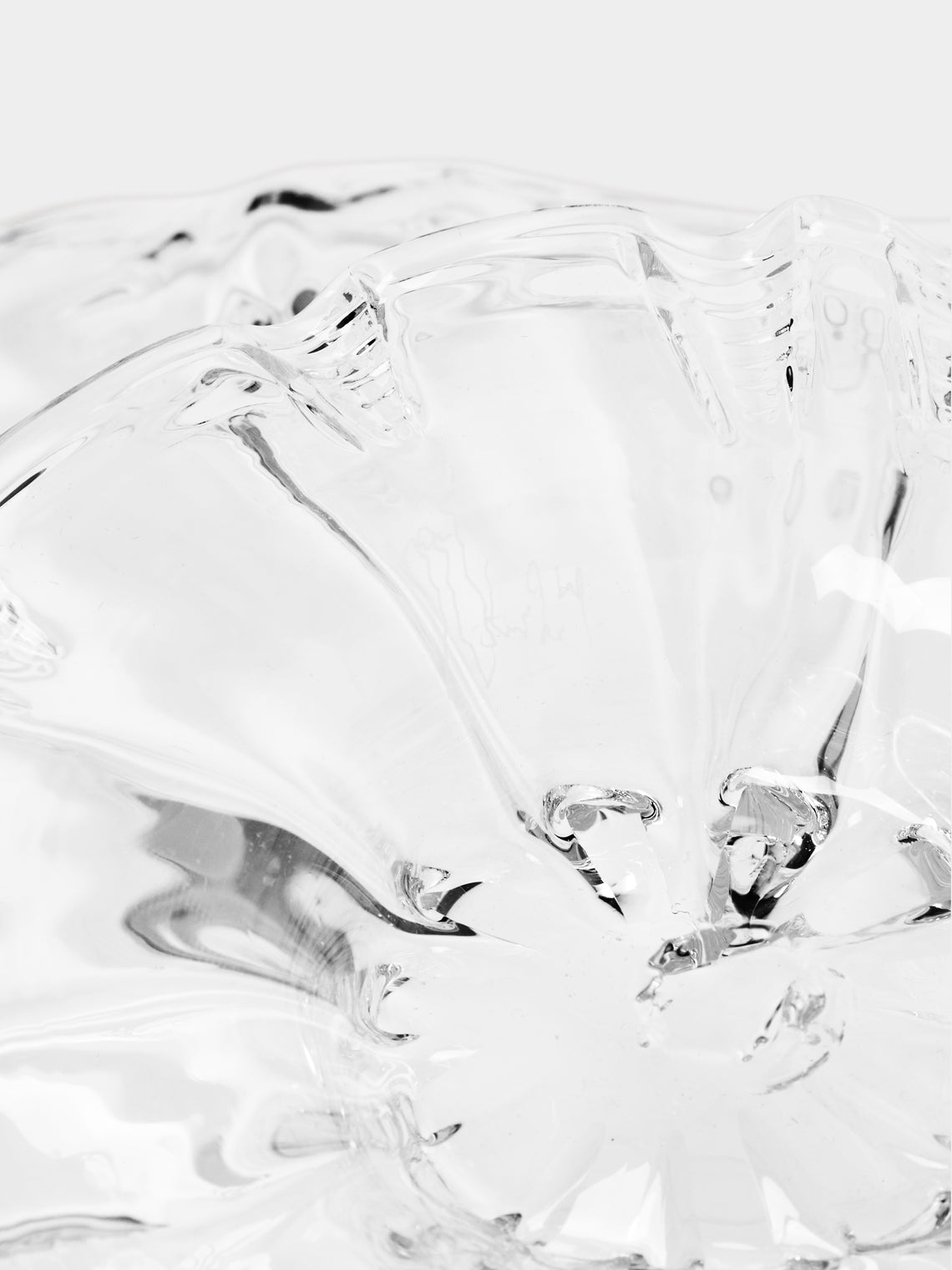 Alexander Kirkeby - Hand-Blown Crystal Large Fruit Bowl - ABASK
