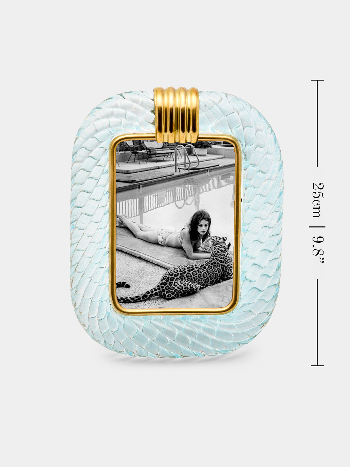 Antique and Vintage - Mid-Century Murano Glass Photo Frame -  - ABASK