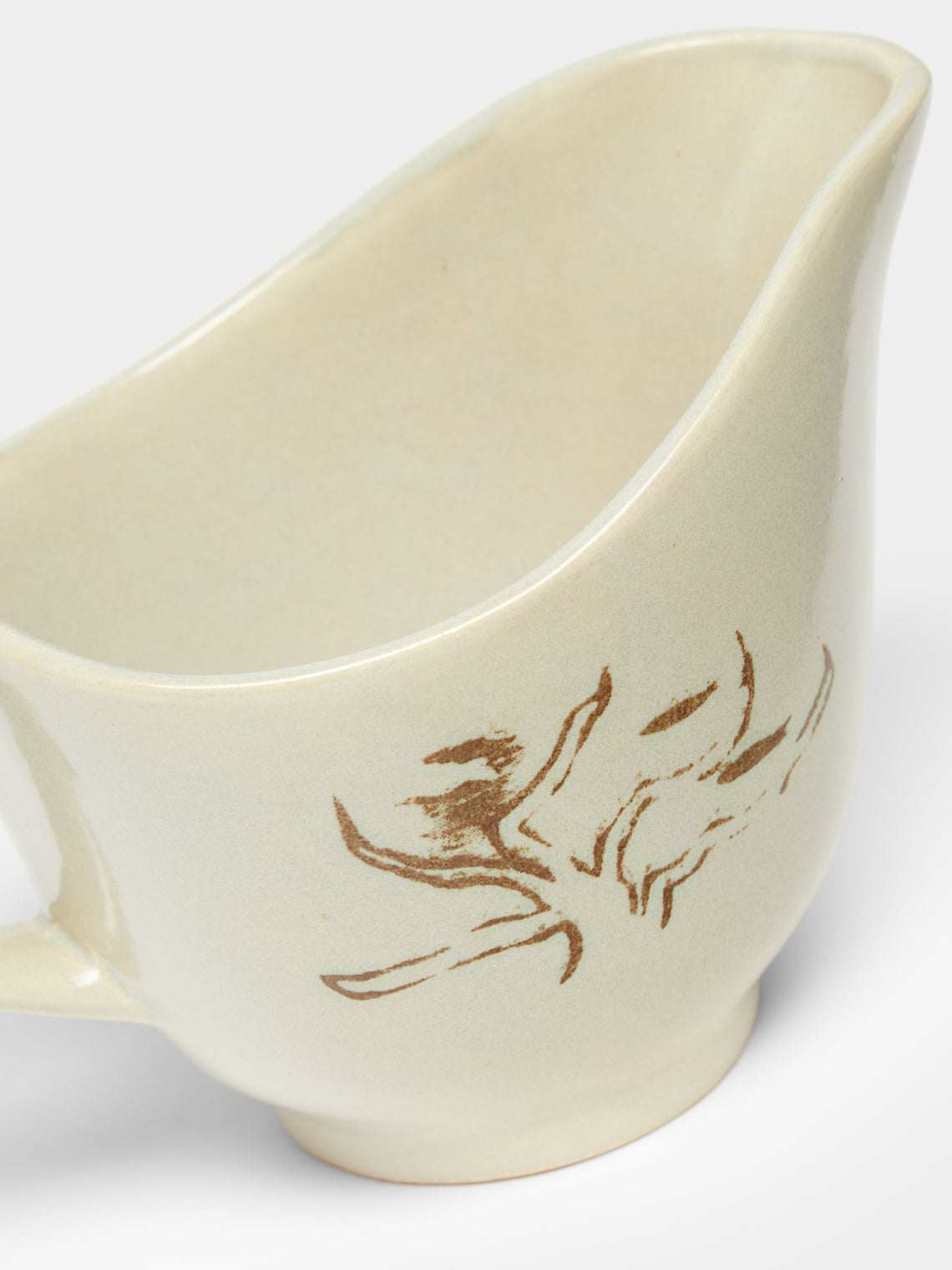 Antique and Vintage - 1950s Robert Picault for Longchamp Ceramic Saucier -  - ABASK