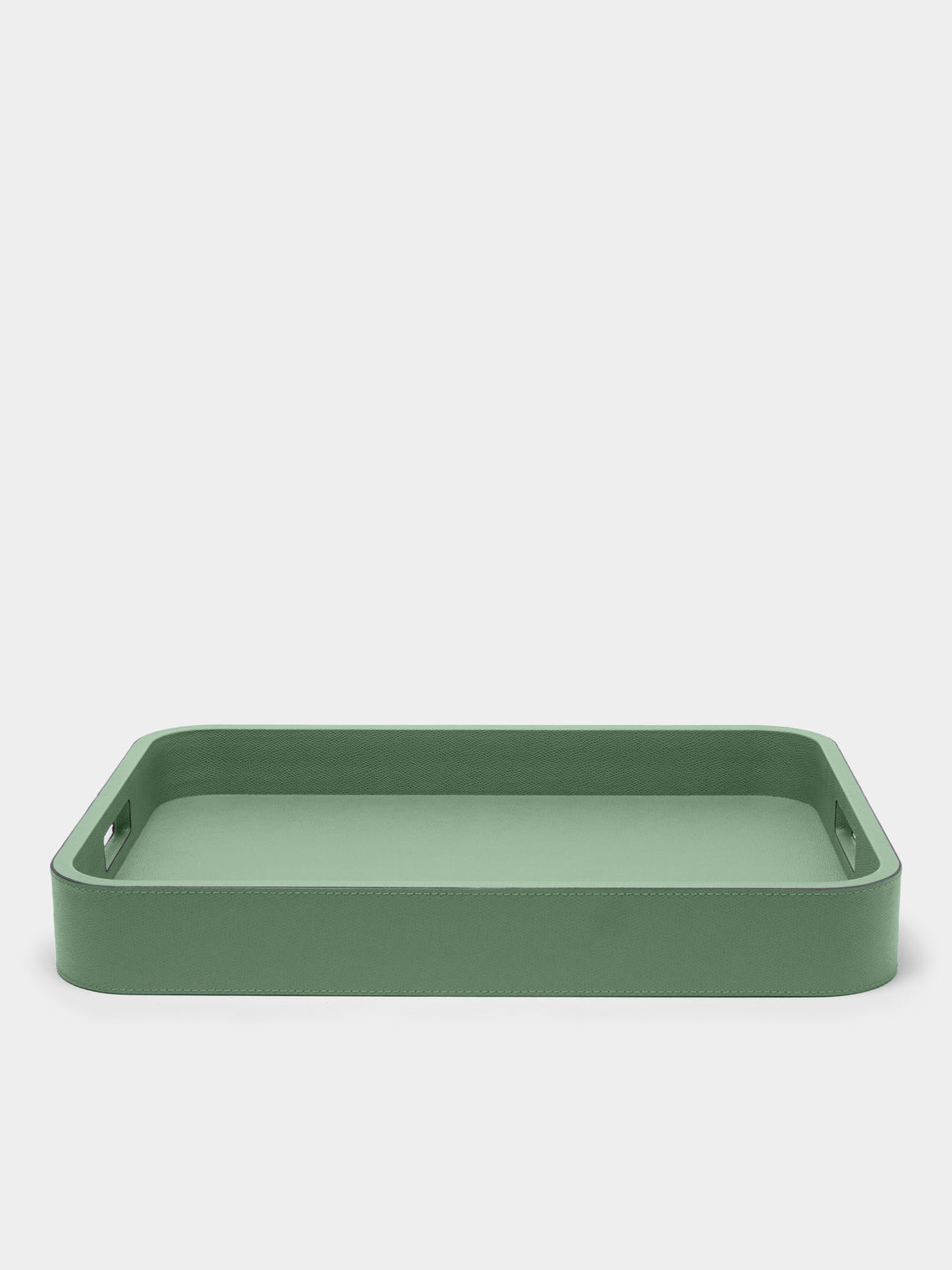 Giobagnara - Polo Leather Tray - Light green - ABASK