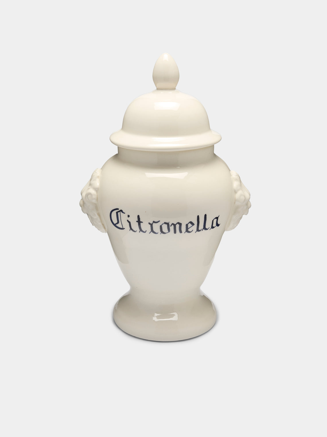 Antique and Vintage - 1940s Ceramic Apothecary Jars (Set of 6) -  - ABASK