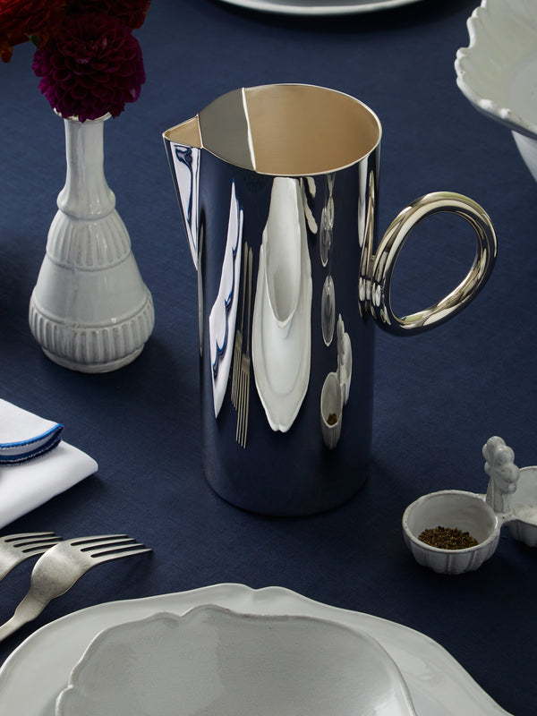 Christofle - Vertigo Silver-Plated Water Pitcher -  - ABASK