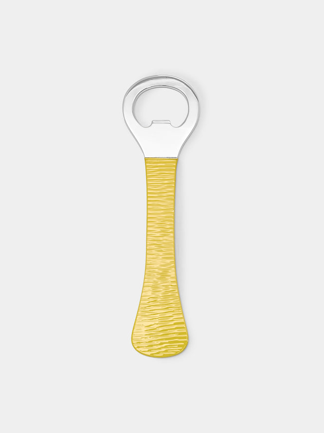 Zanetto - Enamelled Silver-Plated Bottle Opener -  - ABASK - 