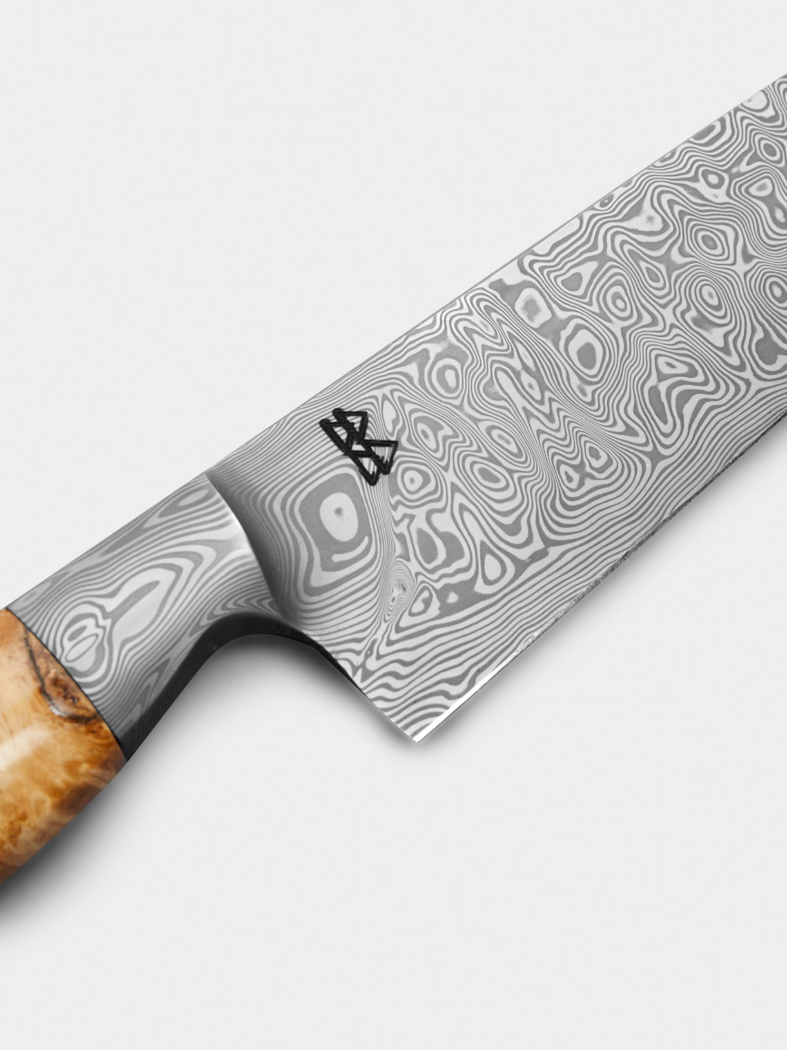 Bodman Blades - Hand-Forged Damascus Steel and Burl Carving Set -  - ABASK