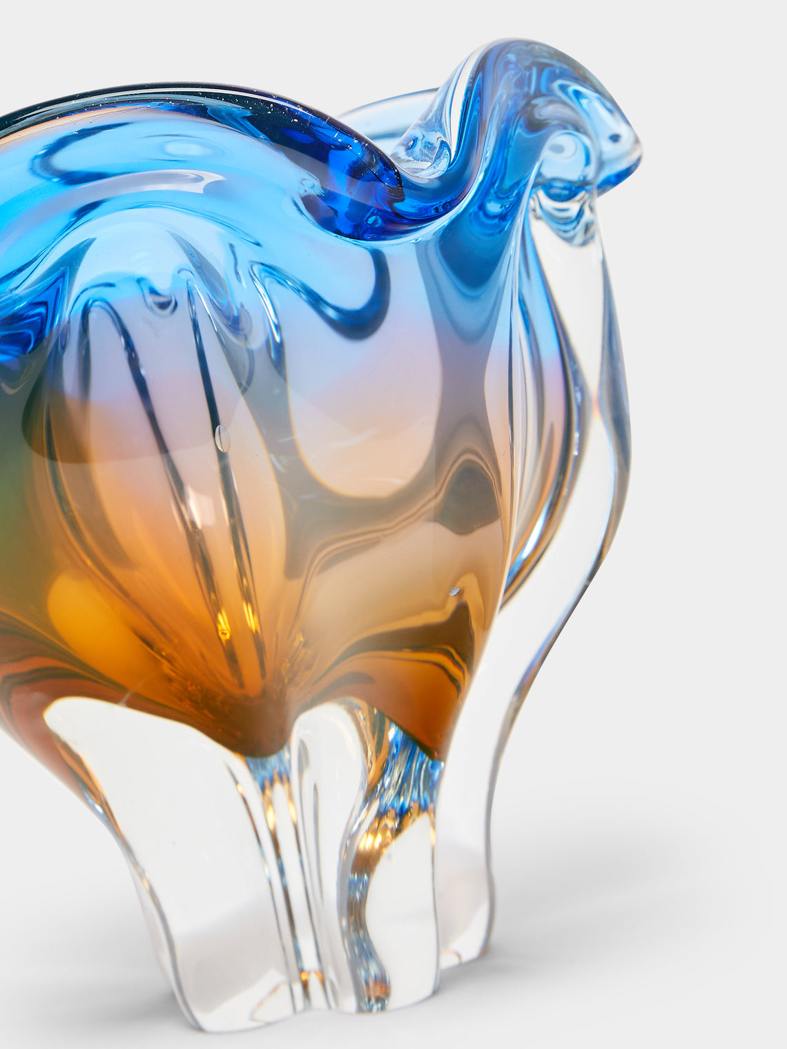 Antique and Vintage - Mid-Century Murano Glass Bowl -  - ABASK
