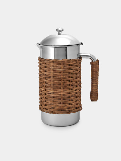 Pigment France - Rennes Rattan Carafe (42oz/1.2L) - Brown - ABASK - 