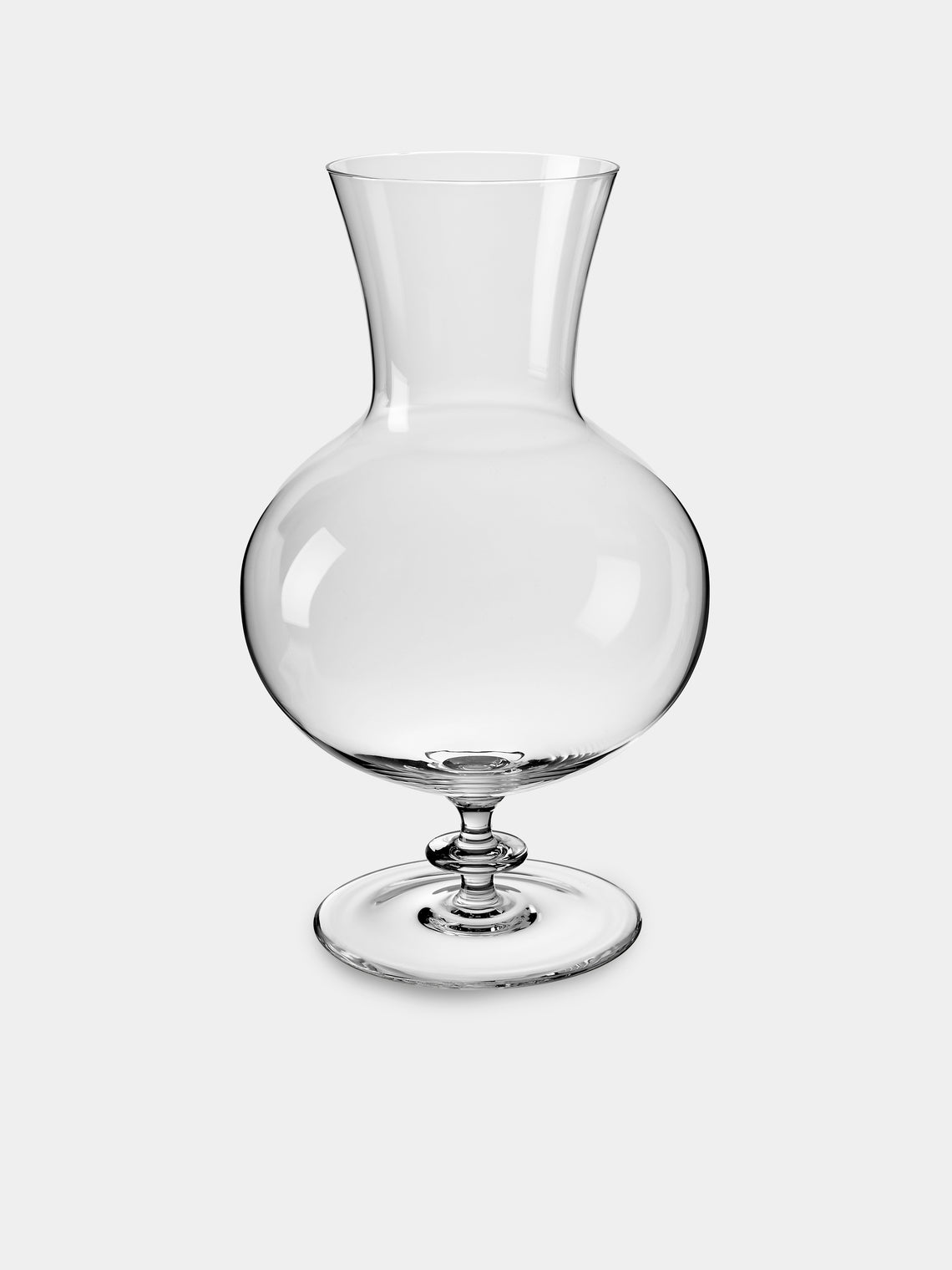 Lobmeyr - BV63 Flower Crystal Vase (9.5in/24.5cm) - Clear - ABASK - 