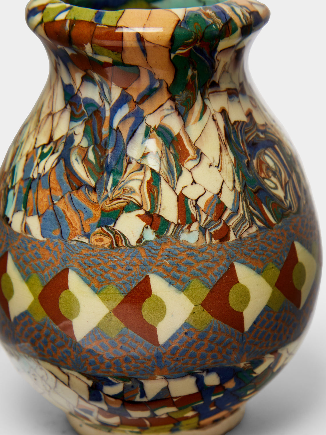 Antique and Vintage - 1950s Jean Gerbino Vallauris Ceramic Vase -  - ABASK