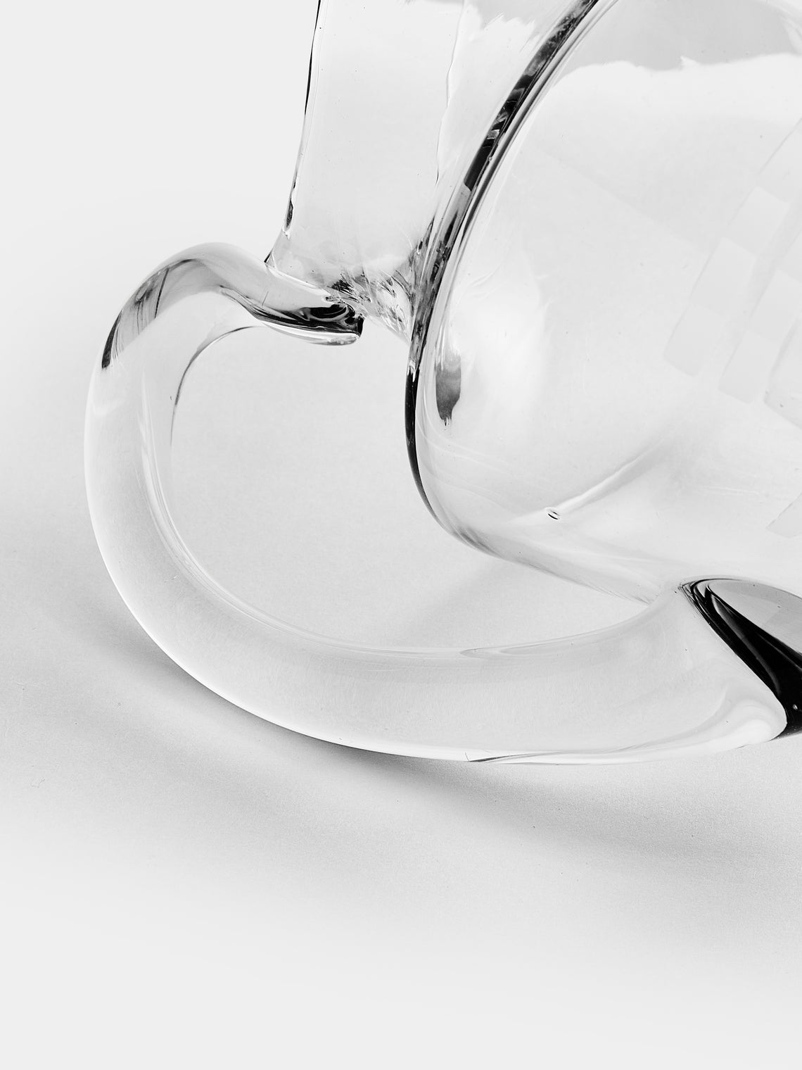 Antique and Vintage - 1920s Saint Louis Crystal Pitcher - Clear - ABASK