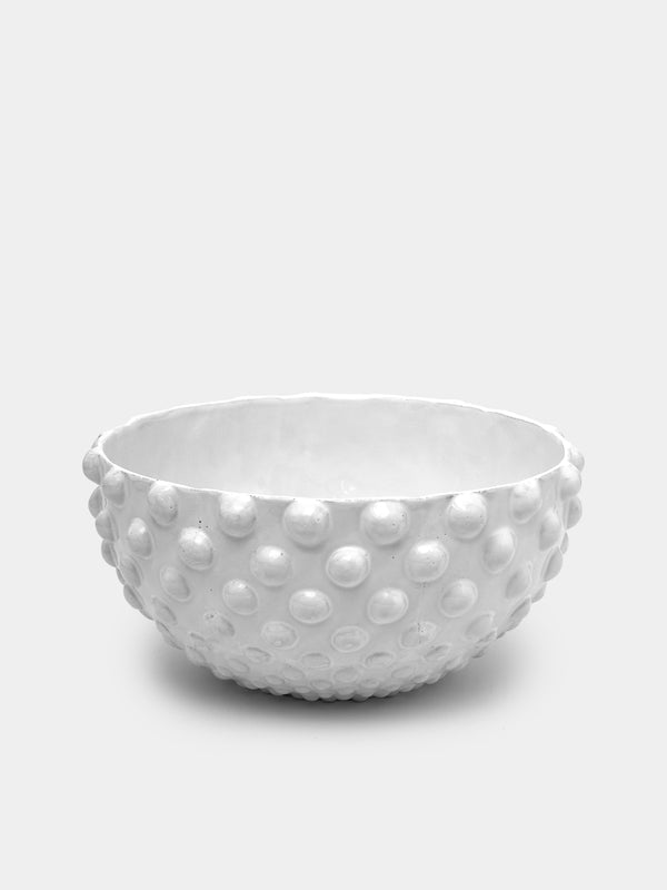 Astier de Villatte - Hand-Glazed Ceramic Large Salad Bowl - White - ABASK - 