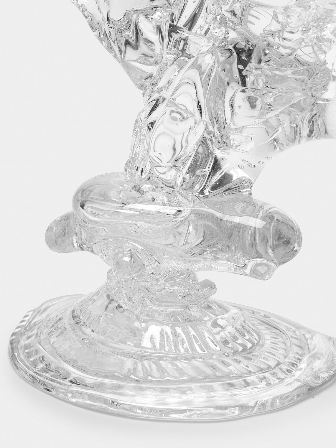 Alexander Kirkeby - Hand-Blown Crystal Candlestick -  - ABASK