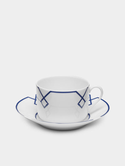 Emilia Wickstead - Naples Porcelain Teacup and Saucer -  - ABASK - 