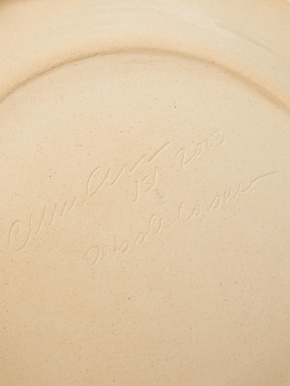 Terrafirma Ceramics - Hand-Printed Ceramic Side Plates (Set of 4) -  - ABASK