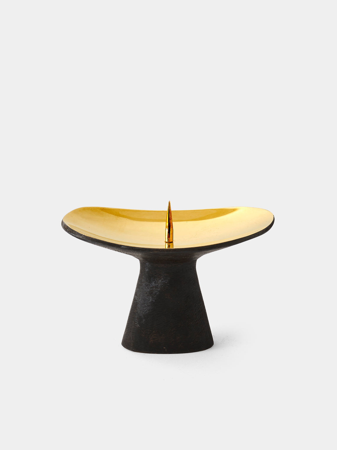 Carl Auböck - Brass Candle Holders (Set of 2) - Black - ABASK