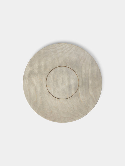 Ifuji - Delft Hand-Carved Wood Small Plates (Set of 4) -  - ABASK - 