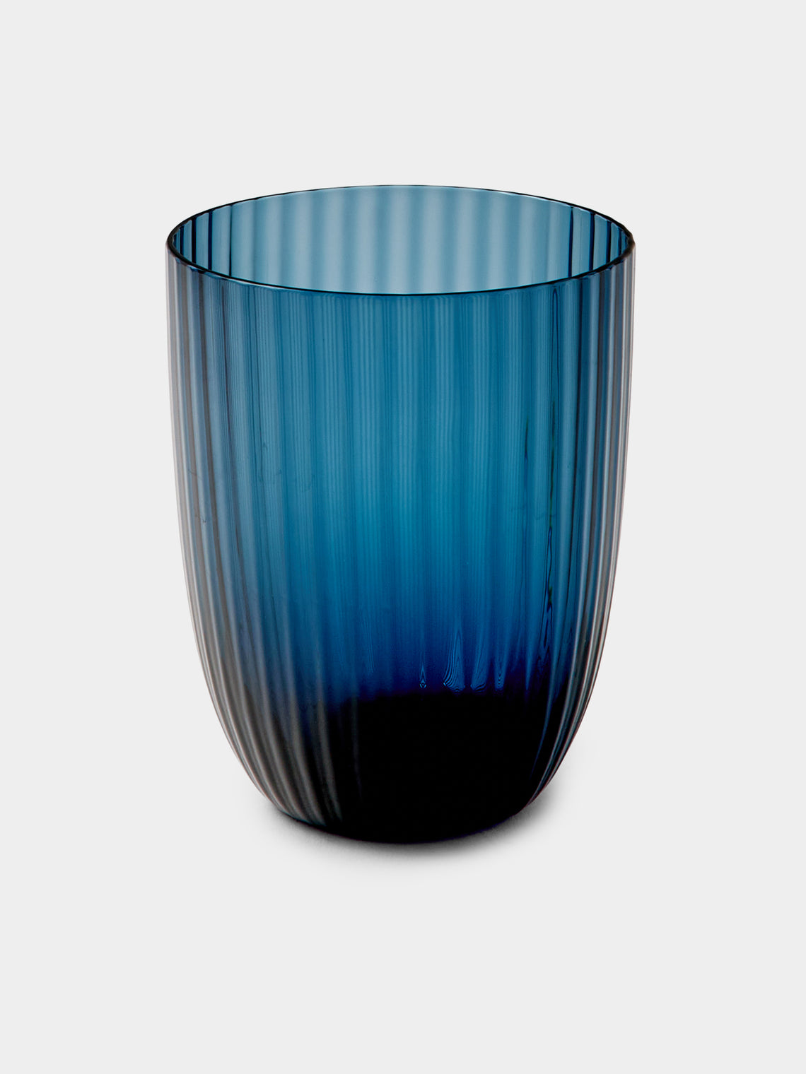 NasonMoretti - Ida Glass Water Tumblers (Set of 6) - Blue - ABASK