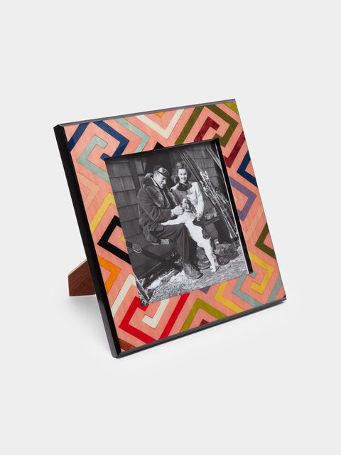Biagio Barile - Labyrinth Wood Inlay Photo Frame -  - ABASK - 