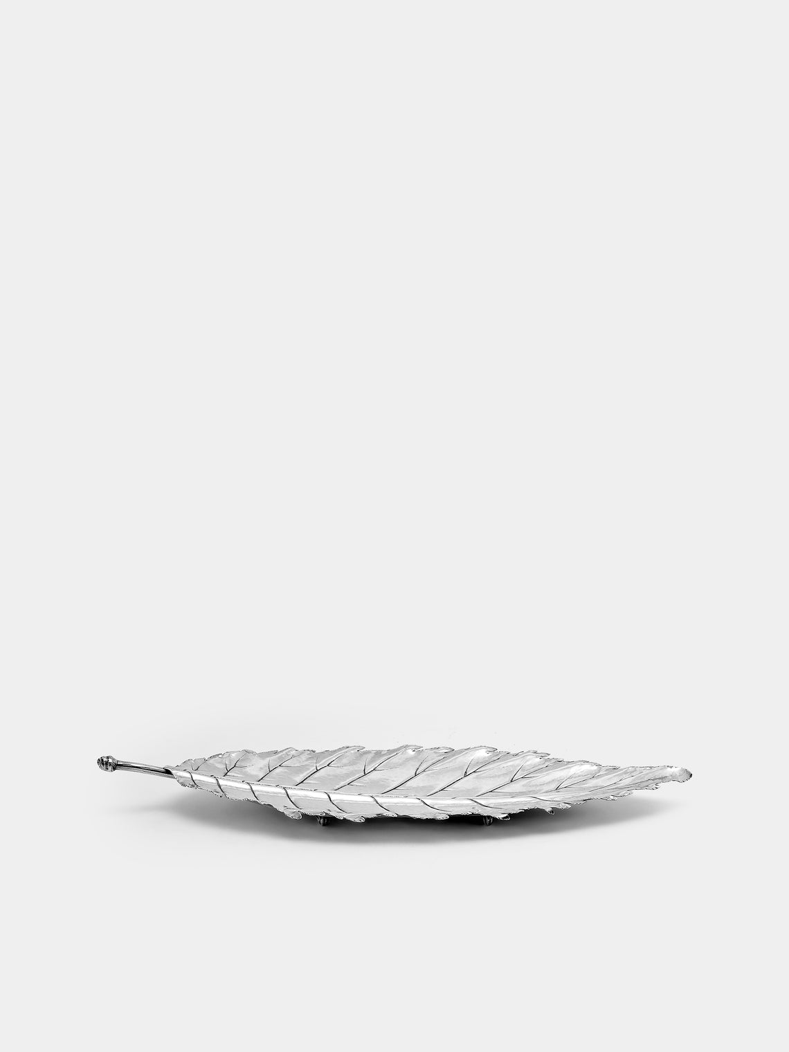 Antique and Vintage - 1970s Buccellati Solid Silver Leaf - Silver - ABASK