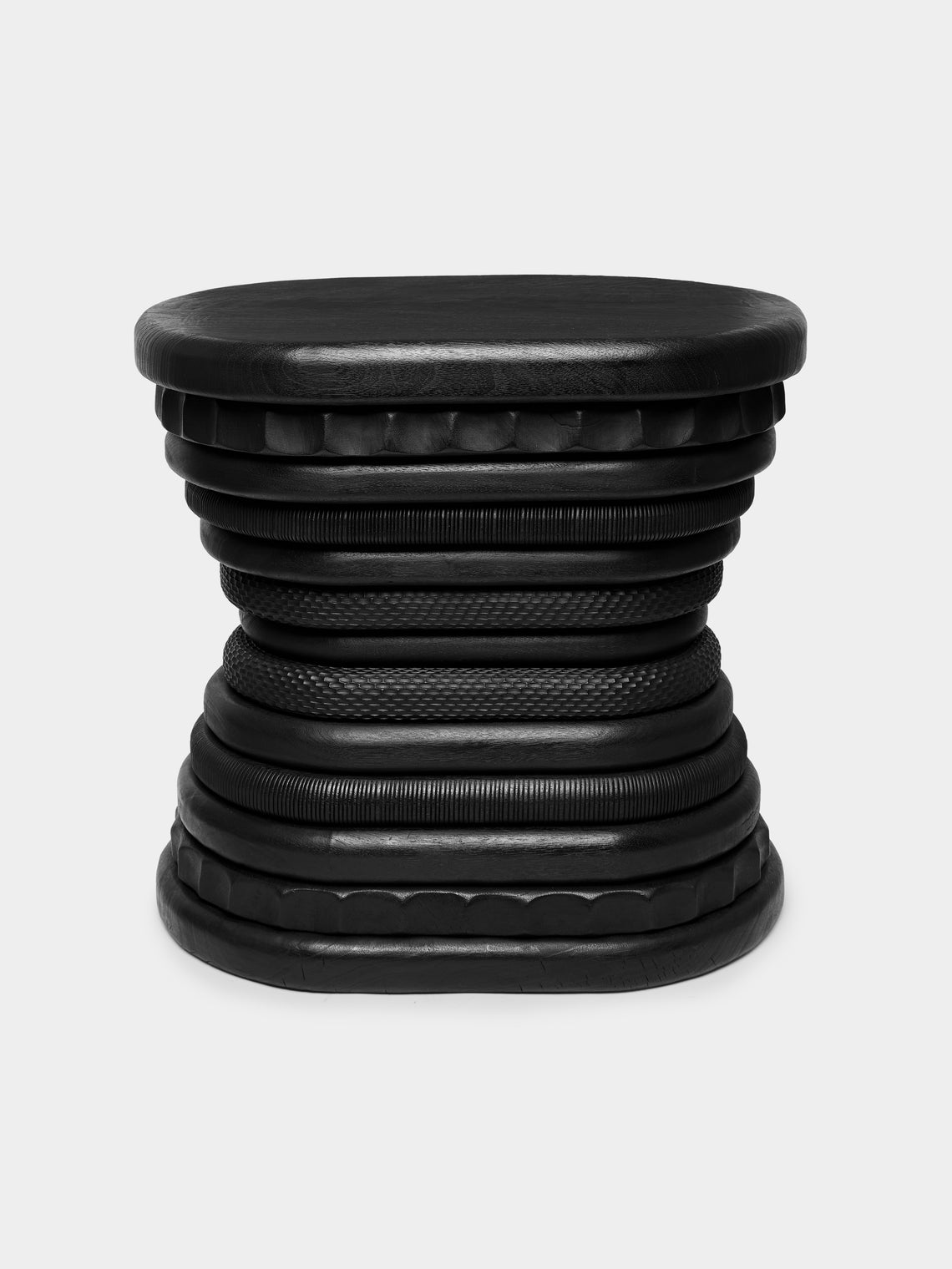Lucas Castex - Hand-Engraved Wood Stool -  - ABASK - 