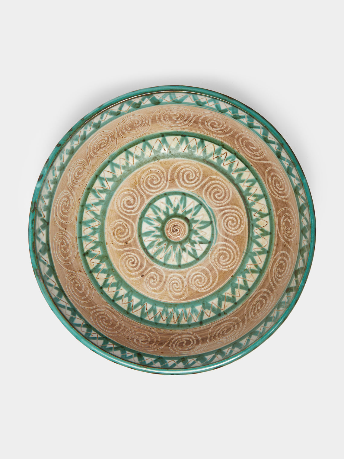 Antique and Vintage - 1950s Robert Picault Ceramic Salad Bowl -  - ABASK