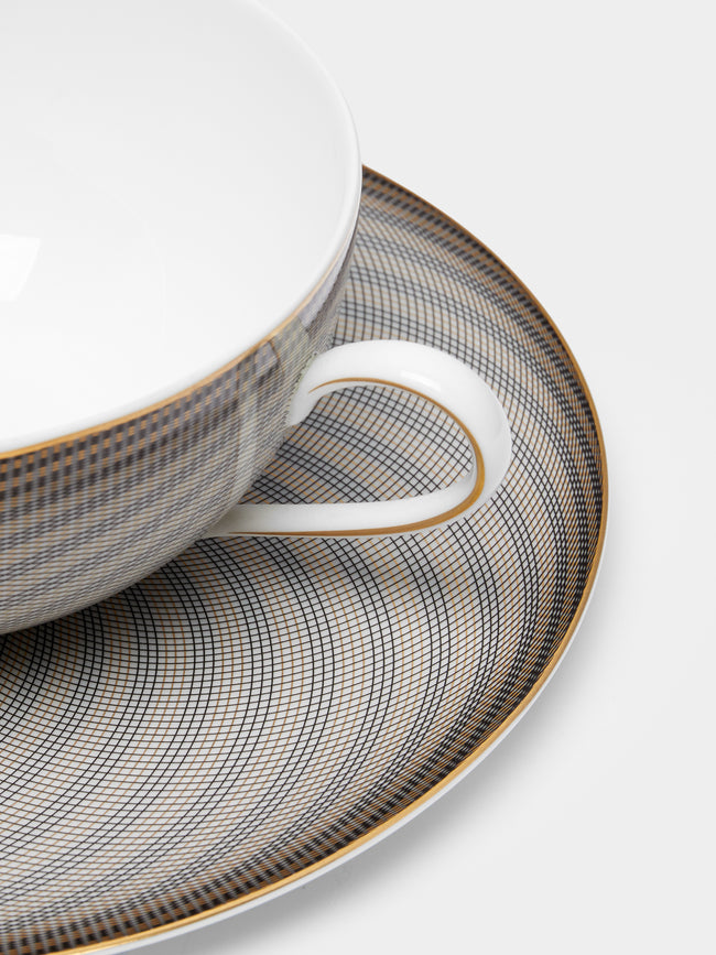 Raynaud - Oskar Porcelain Breakfast Cup and Saucer -  - ABASK