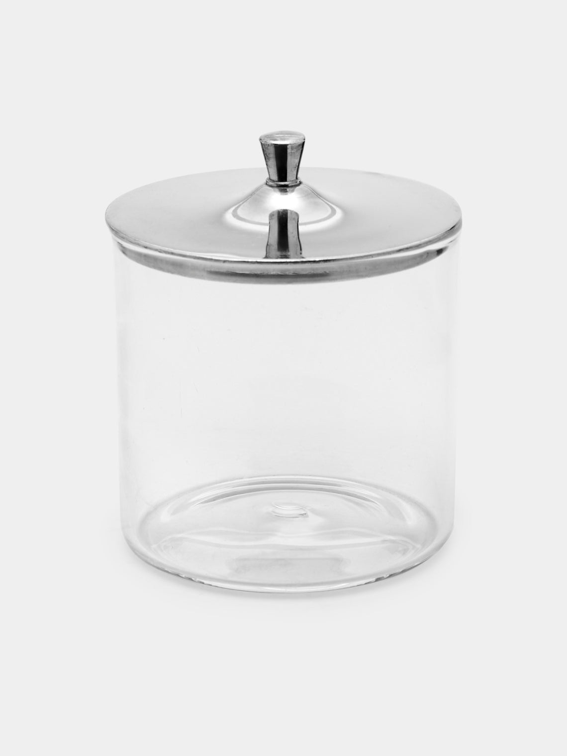 Antique and Vintage - 1950s Gio Ponti Silver-Plated Glass Jars (Set of 3) -  - ABASK