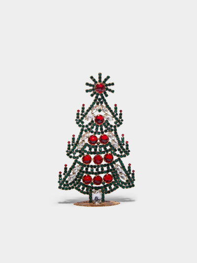 Antique and Vintage - 1930s Czech Jewelled Small Christmas Tree -  - ABASK - 