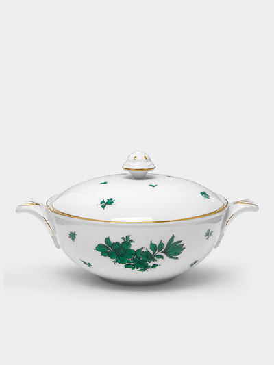 Augarten - Maria Theresia Hand-Painted Porcelain Lidded Serving Dish -  - ABASK - 