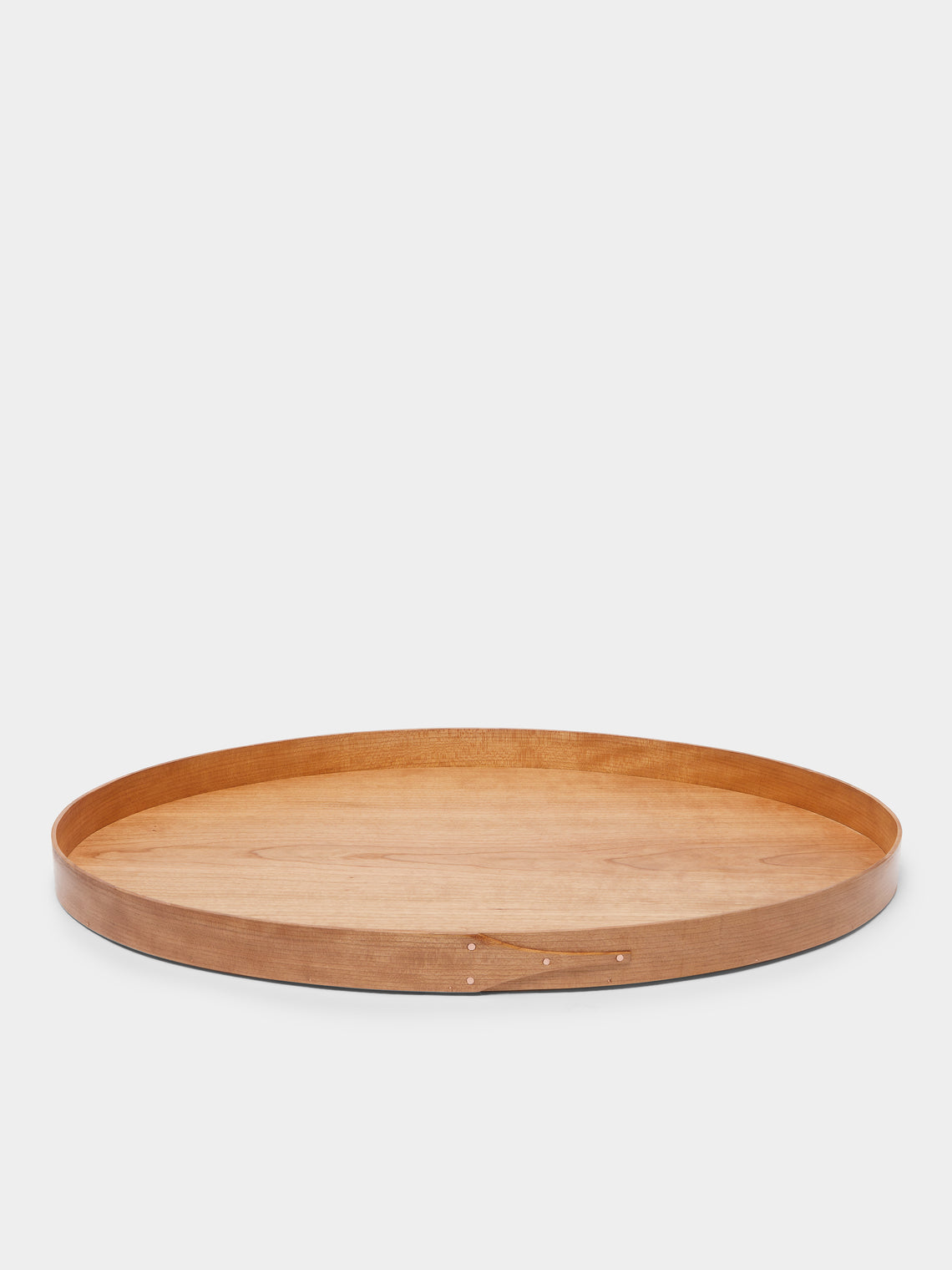 Rikke Falkow - Cherry Wood Large Oval Serving Tray -  - ABASK