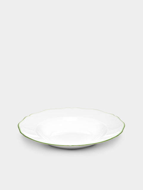 Raynaud - Touraine Hand-Painted Porcelain Deep Plate -  - ABASK - 
