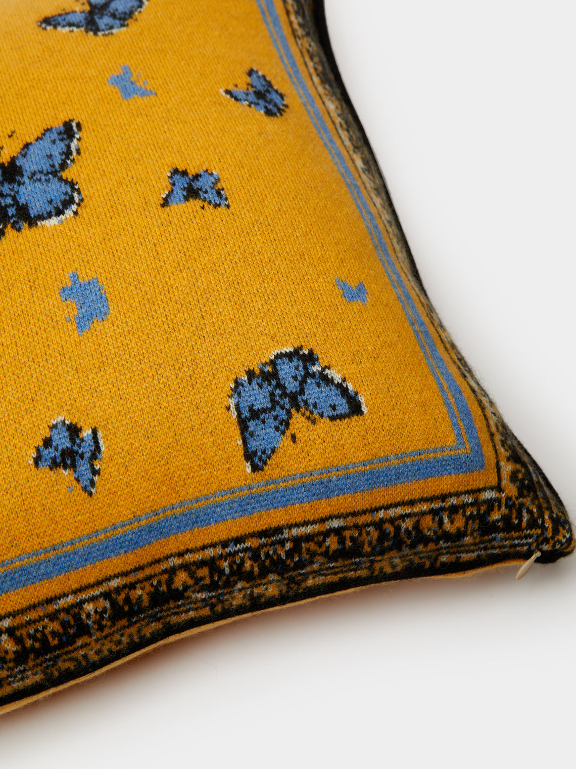 Saved NY - Lukas the Illustrator Butterflies Cashmere Cushion -  - ABASK