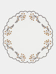 Los Encajeros - Spring Embroidered Linen Placemats (Set of 4) -  - ABASK - 