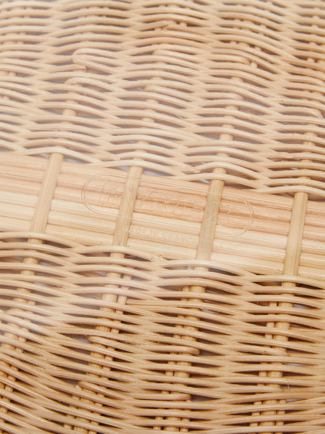Mila Maurizi - Camelia Handwoven Wicker and Glass Baking Dish -  - ABASK