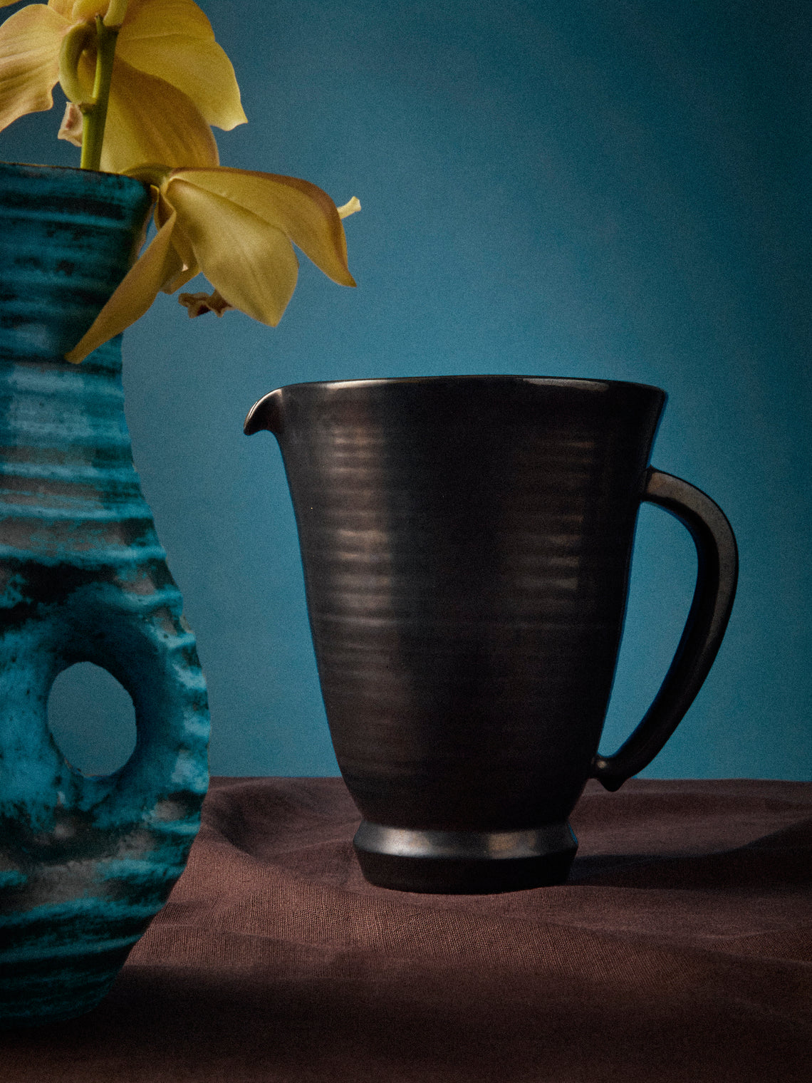 Antique and Vintage - 1950s Accolay Vase - Bronze - ABASK