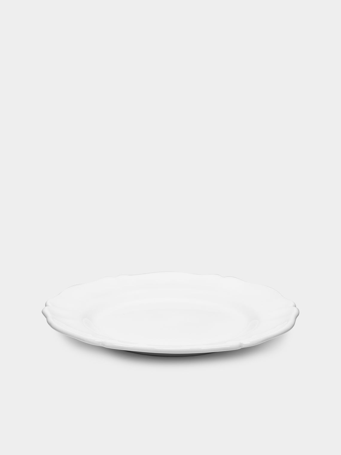 Bourg Joly Malicorne - Festons Ceramic Round Serving Dish -  - ABASK
