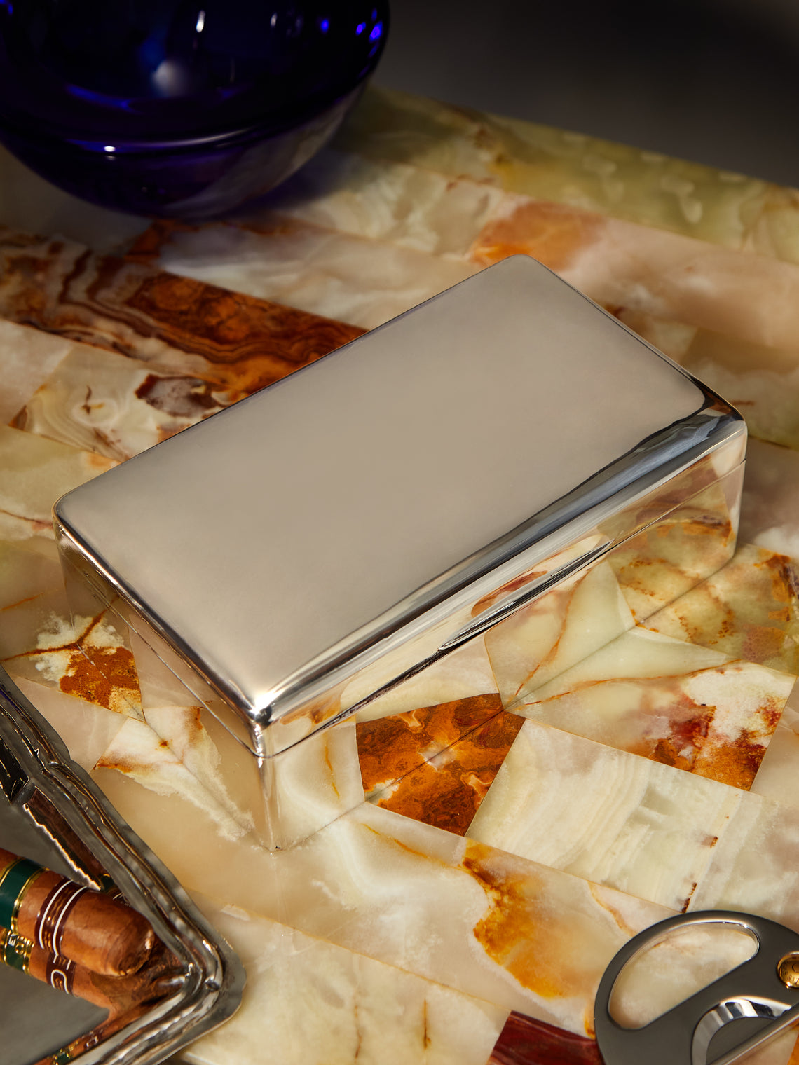 Antique and Vintage - 1900s Silver Box -  - ABASK