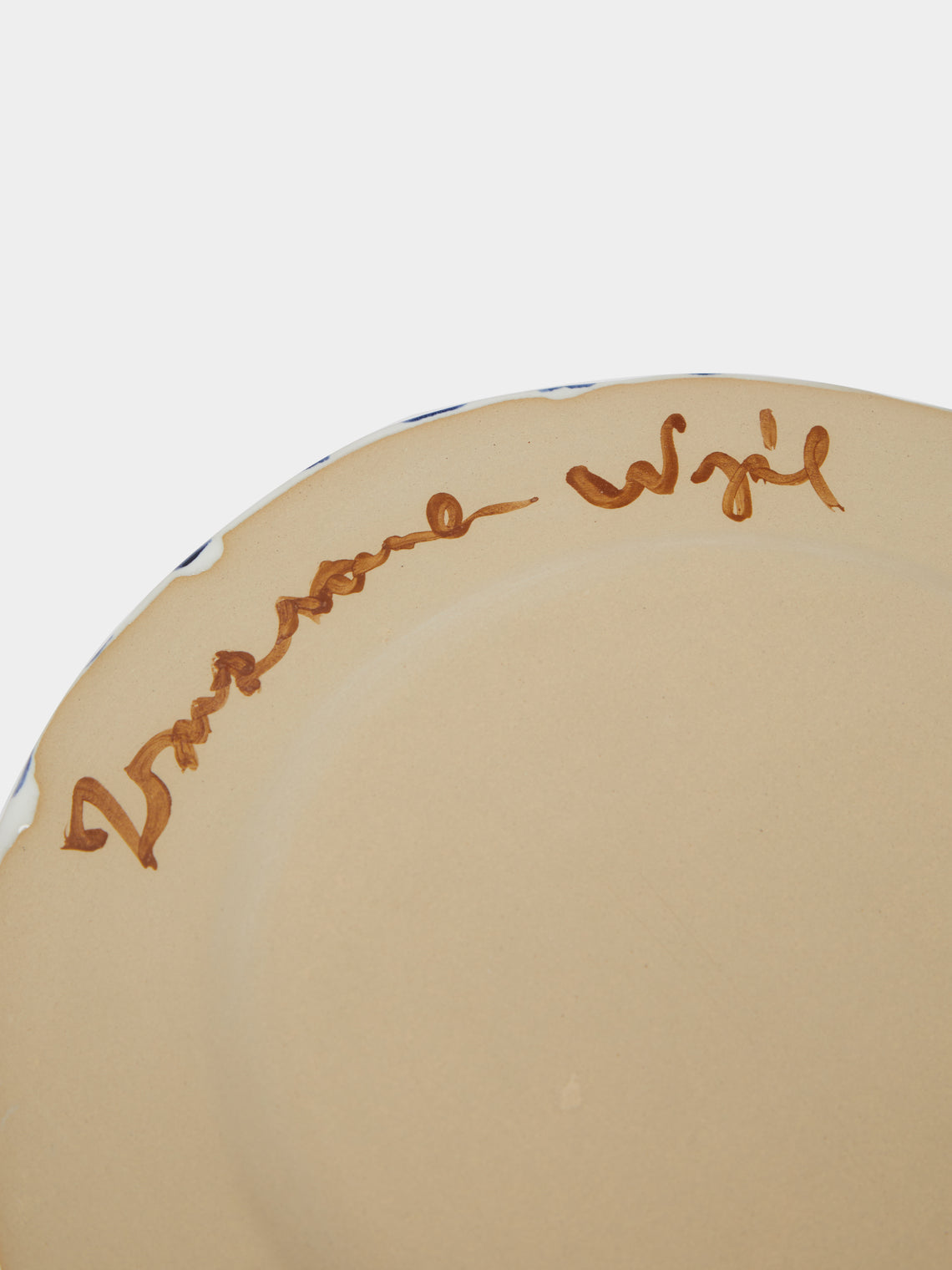 Zsuzsanna Nyul - Hand-Painted Ceramic Dessert Plates (Set of 4) -  - ABASK