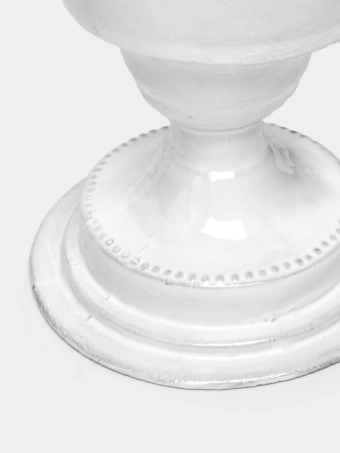 Astier de Villatte - Simple Hand-Glazed Ceramic Small Vase -  - ABASK