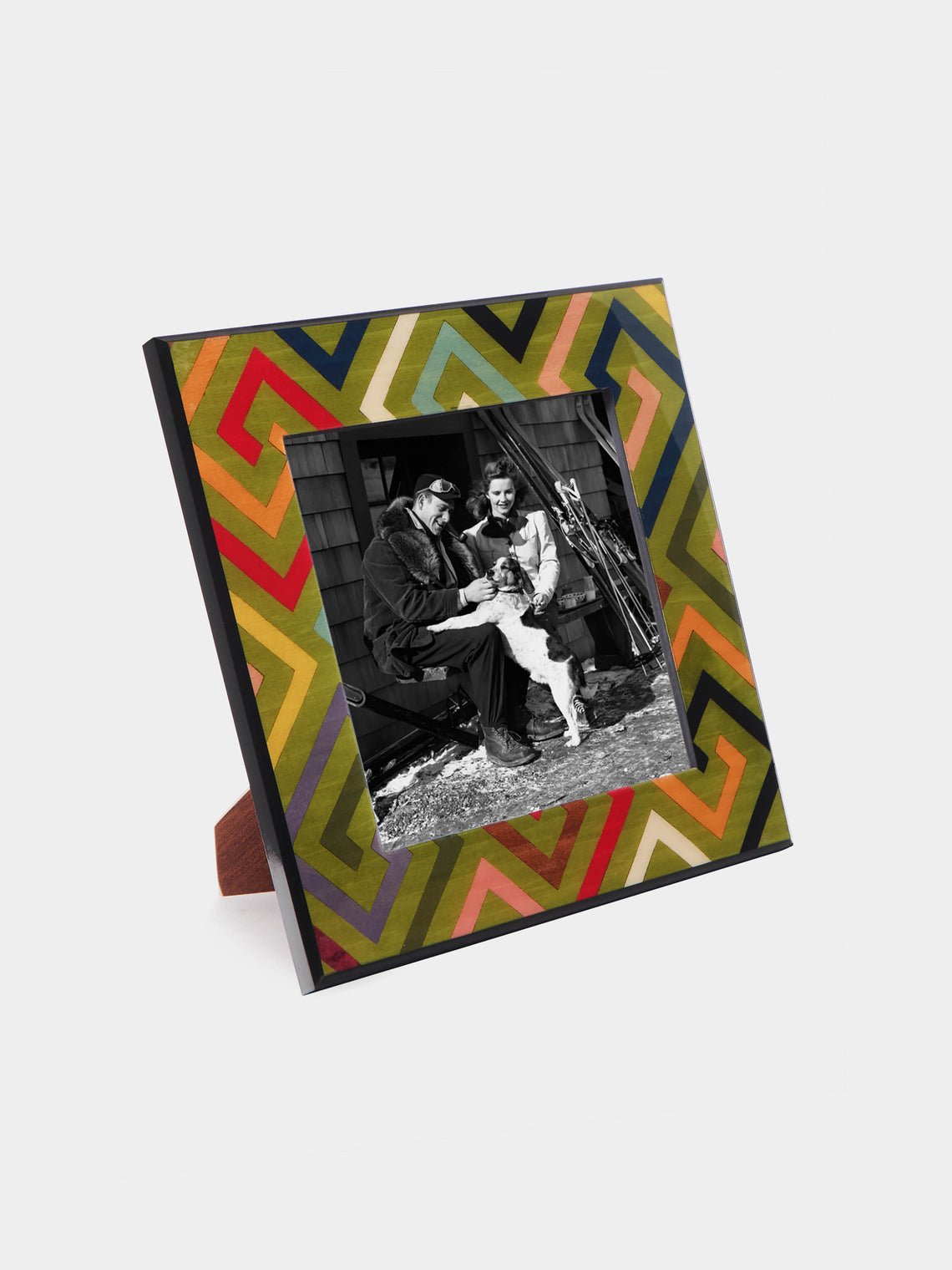 Biagio Barile - Labyrinth Wood Inlay Photo Frame -  - ABASK - 