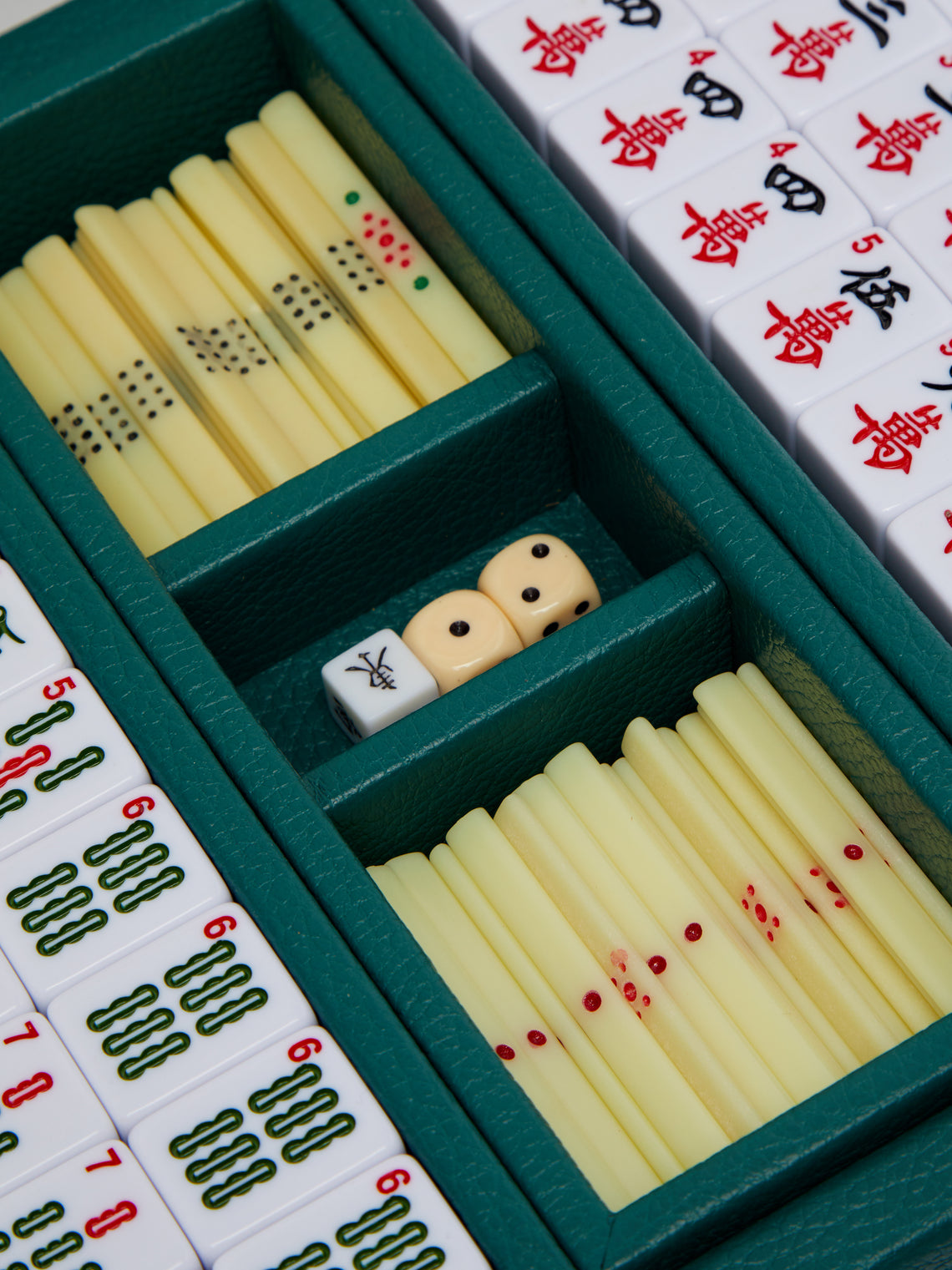 Hector Saxe - Leather Mahjong Set -  - ABASK
