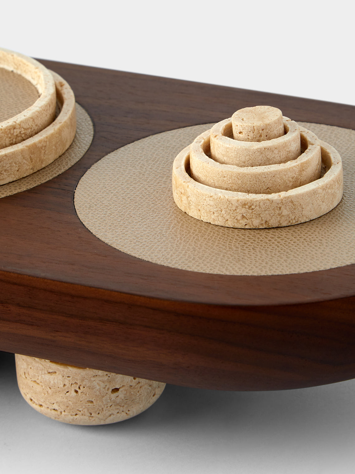 Giobagnara - Mocambo Tower of Hanoi Wood Set -  - ABASK