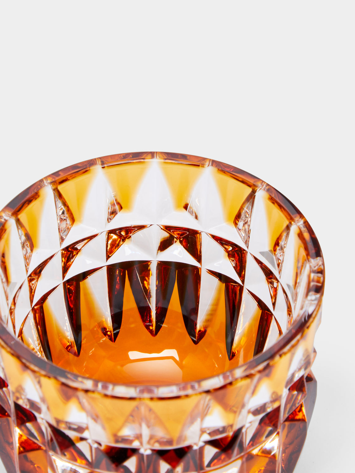 Cristallerie De Montbronn - Seville Hand-Blown Crystal Candle Holder -  - ABASK
