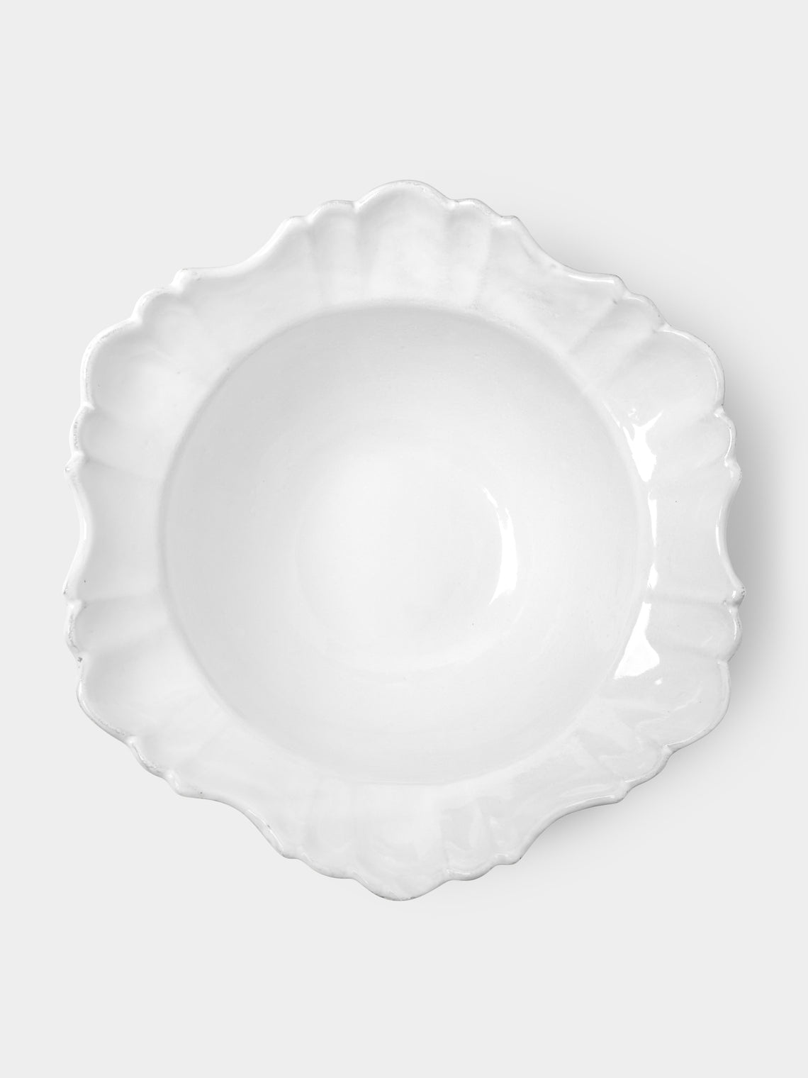 Astier de Villatte - Victor Hand-Glazed Ceramic Large Salad Bowl -  - ABASK