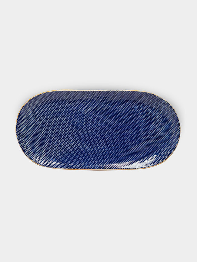 Terrafirma Ceramics - Hand-Printed Ceramic Bread Tray -  - ABASK