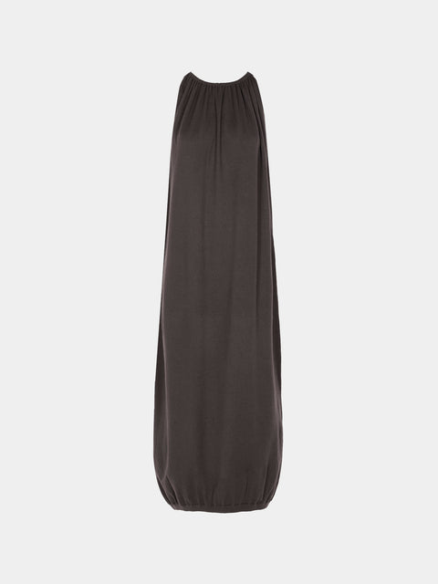 Frenckenberger - Drape Cashmere Long Dress | Size: L -  - ABASK - 