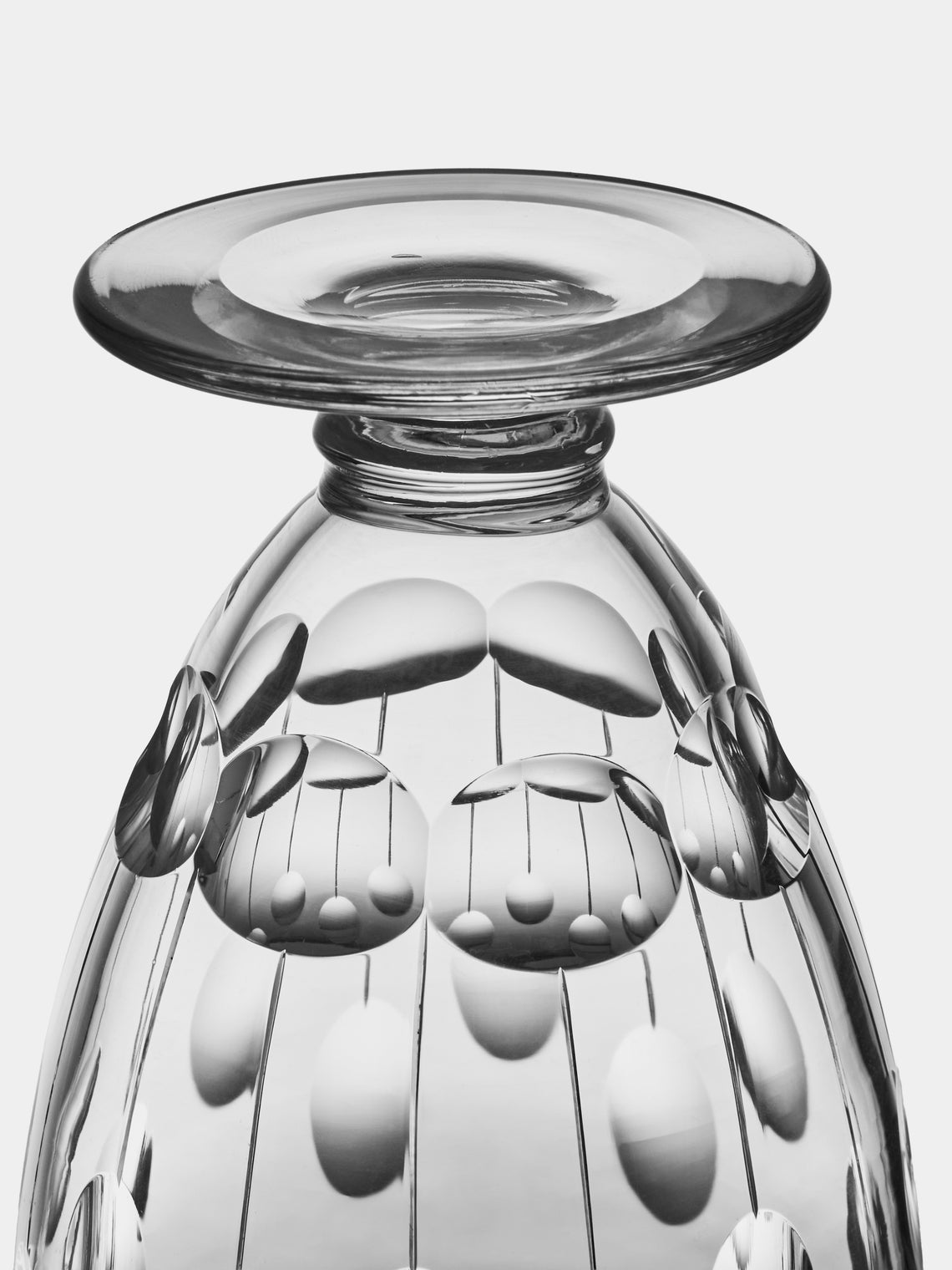 Antique and Vintage - Early-20th-Century Val Saint Lambert Crystal Carafe - Clear - ABASK